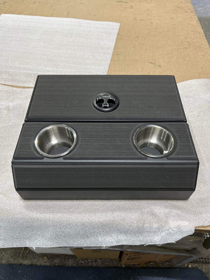 BassBoatWired Center Storage Console with Dry Hatch