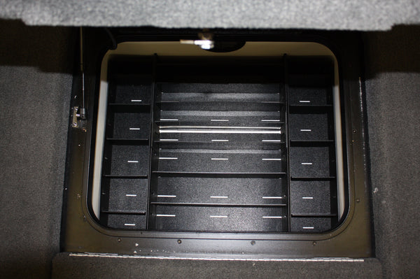NPDSK0011 Skeeter®  2010 ZX225,2012-14 ZX20/21,2014-2016 FX21/2011 FX  FRONT COMPARTMENT 1 TRAY SYSTEM