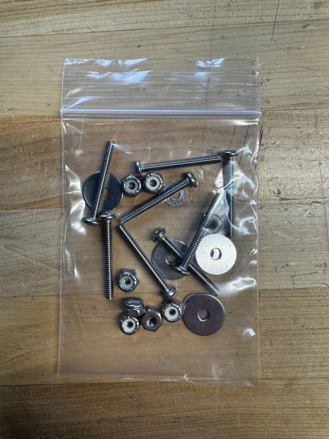 Shuttle Hardware for Attaching Screen and Black Box