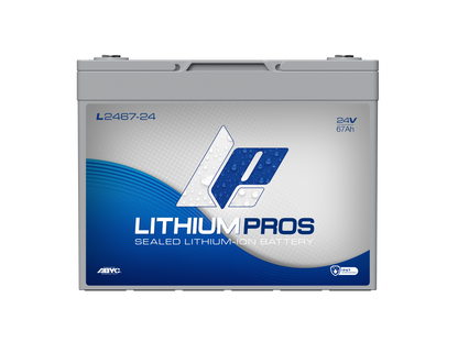 Lithium Pros L2467-24 24V 67Ah BlueTooth Lithium Ion Trolling Battery
