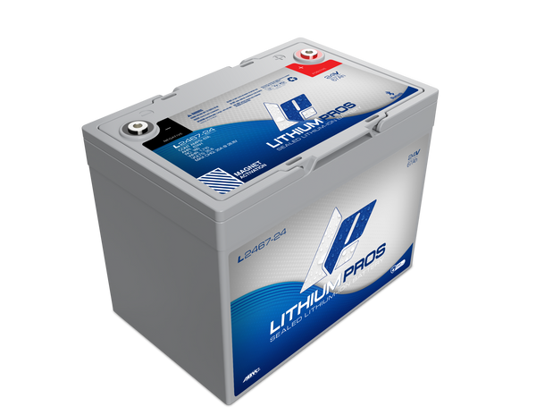 Lithium Pros L2467-24 24V 67Ah BlueTooth Lithium Ion Trolling Battery