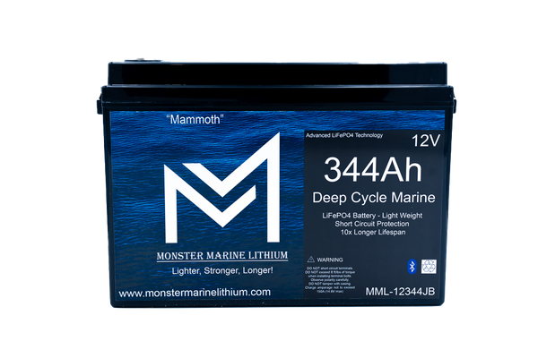12v 344Ah Lithium Deep cycle MML-12344B Bluetooth