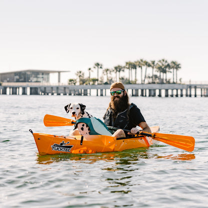 Summer Sale! Tucktec Pro Folding Kayak | Hard-Shell | 2-minute Set-up | Foldable, Portable Kayak
