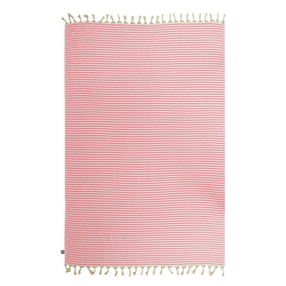 Mediterranean - OVERSIZED Turkish Beach Towel Blanket