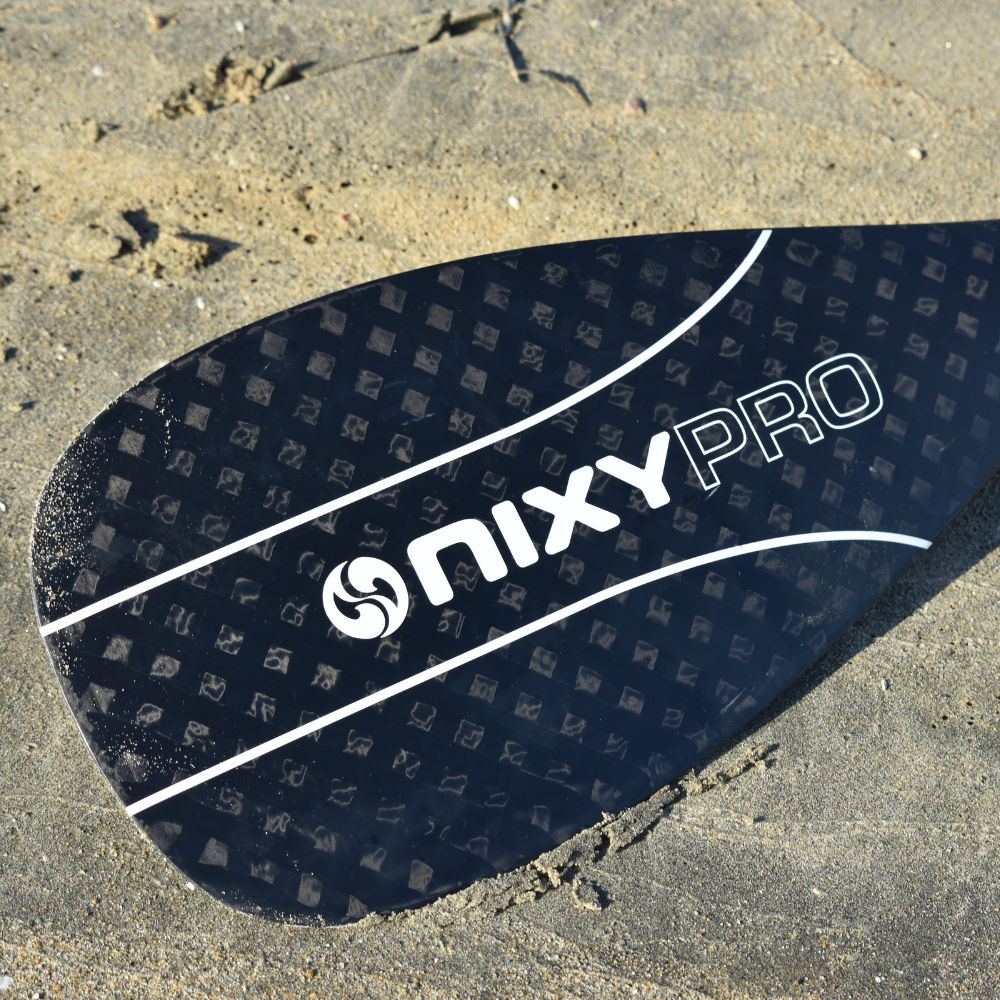 NIXY 3-Piece Adjustable 100% 12K Carbon Fiber SUP Pro Paddle