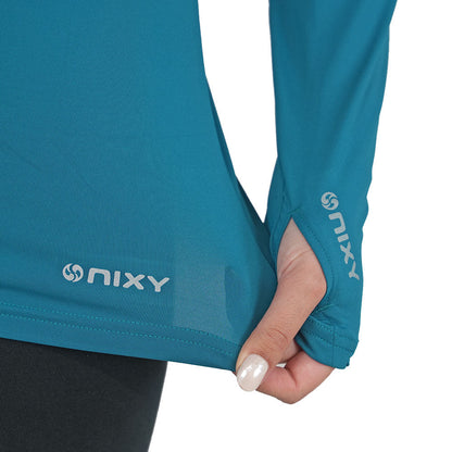NIXY Women's Rash Guard UPF 50+ for Paddleboarding, Kayaking & Watersports