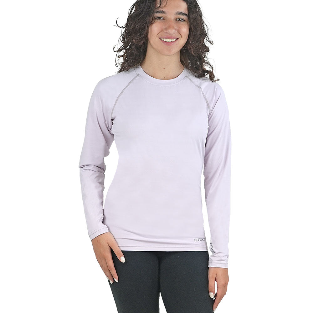 NIXY Women's Rash Guard UPF 50+ for Paddleboarding, Kayaking & Watersports
