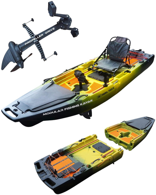 Rocket 9.8ft Propeller Drive Modular Fishing Kayak