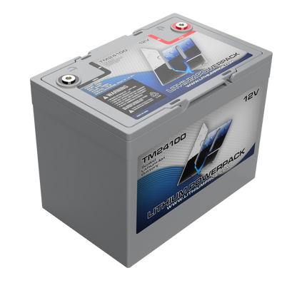 Lithium Pros TM24100 100Ah BlueTooth Lithium Ion 12 Volt Battery