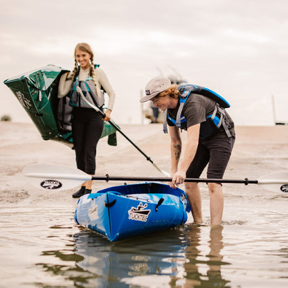 Summer Sale! Tucktec Pro Folding Kayak | Hard-Shell | 2-minute Set-up | Foldable, Portable Kayak