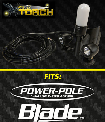 FIREFLY Torch Series W/Spotlight - Shallow Water Anchor Light
