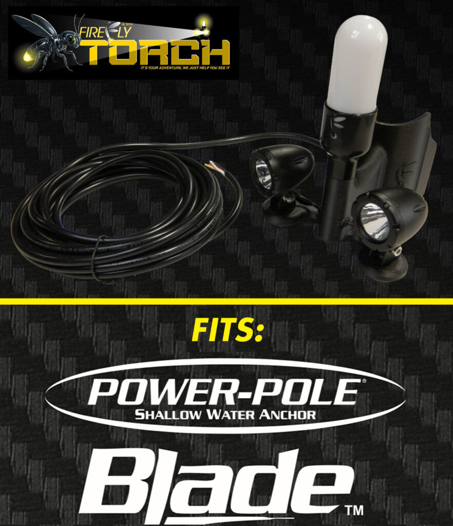 FIREFLY Torch Series W/Spotlight - Shallow Water Anchor Light