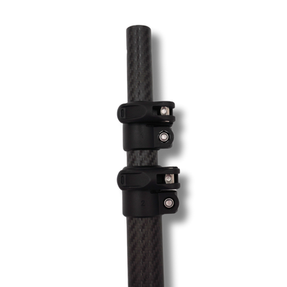 Bare Carbon Fiber Transducer Pole