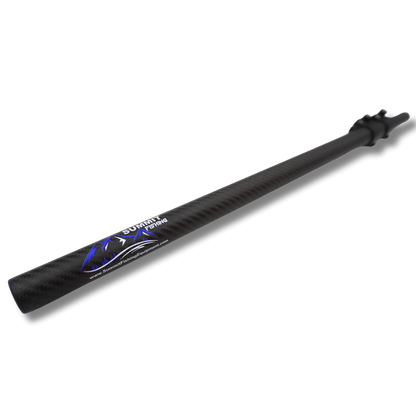 Bare Carbon Fiber Transducer Pole