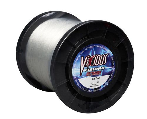 Vicious Ultimate Clear Mono - 50 Lb Test