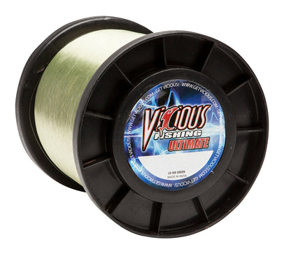 Vicious Ultimate Lo-Vis Green Mono - 12 Lb Test
