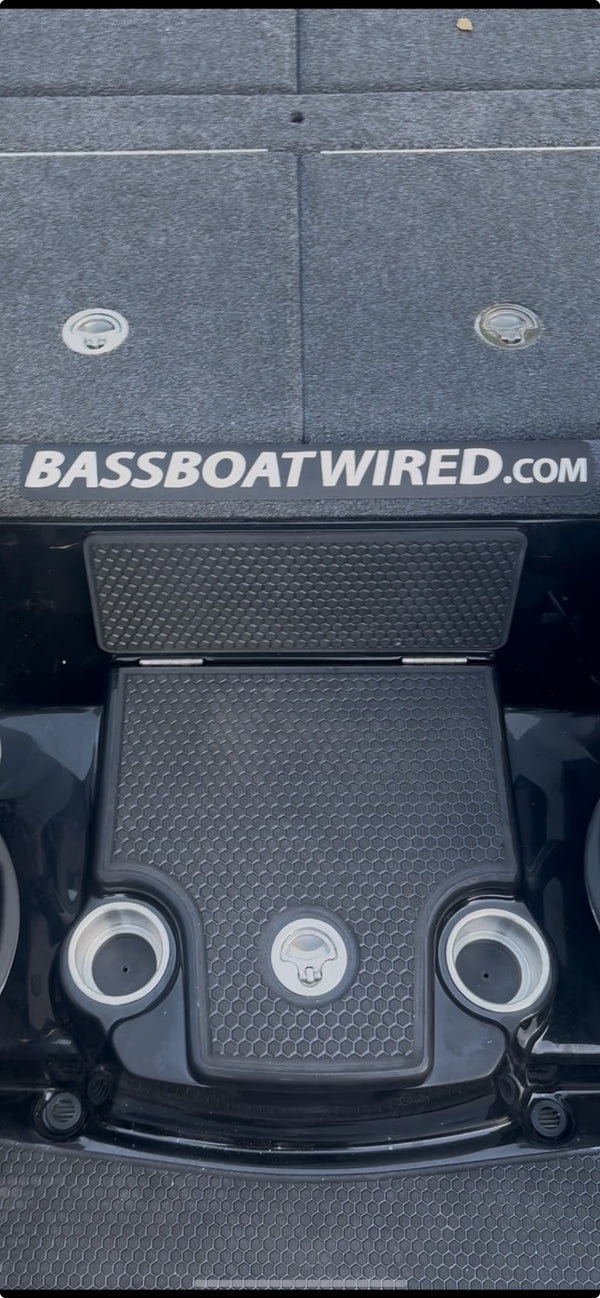 BassBoatWired Carpet Decal 3" x 24"
