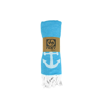 Anchor - Turkish Beach Towel