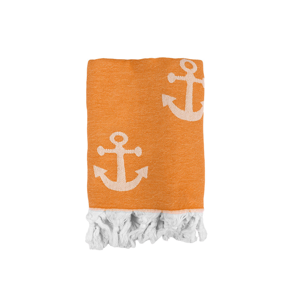 Anchor - Turkish Beach Towel
