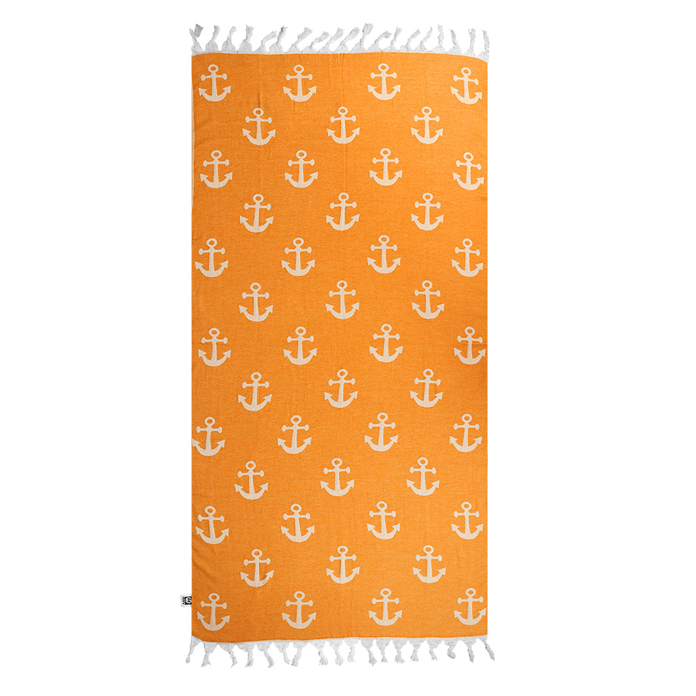 Anchor - Turkish Beach Towel