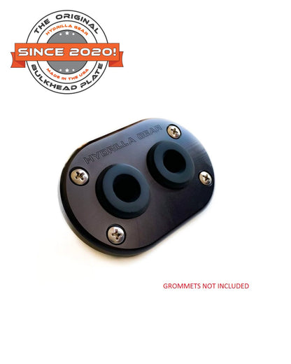 Bulkhead Plate for Minn Kota RAPTOR, Black