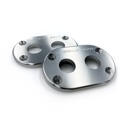 Hydrilla Gear's Bulkhead Plate: Power-Pole Models, Silver