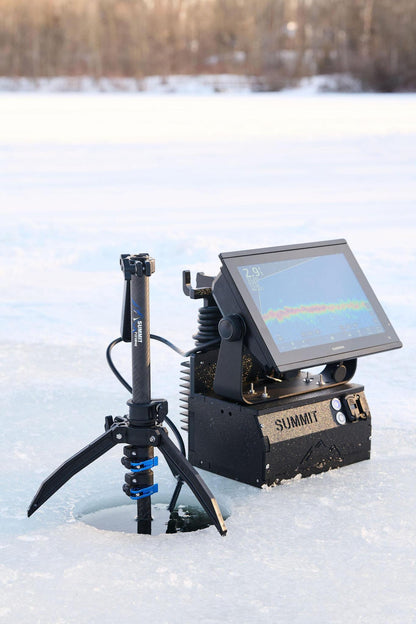 FFS Carbon Fiber Transducer Pole with Ice Mount Combo