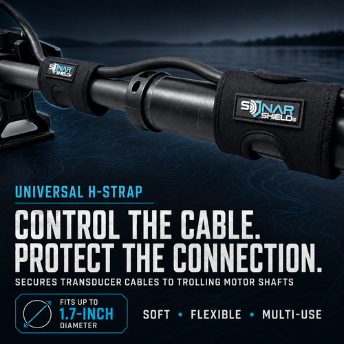 H-Strap Trolling Motor Cable Holder