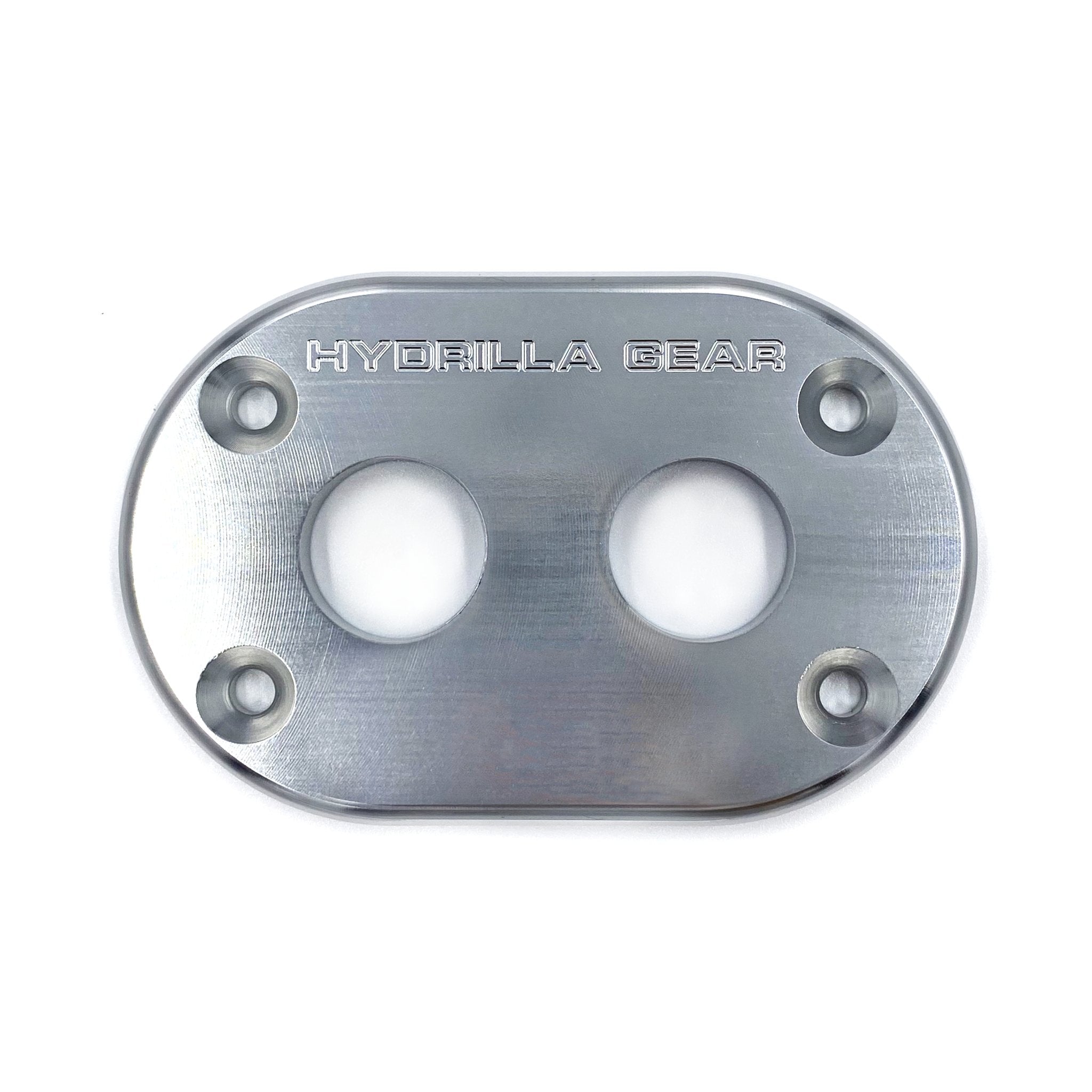 Hydrilla Gear's Bulkhead Plate: Power-Pole Models, Silver