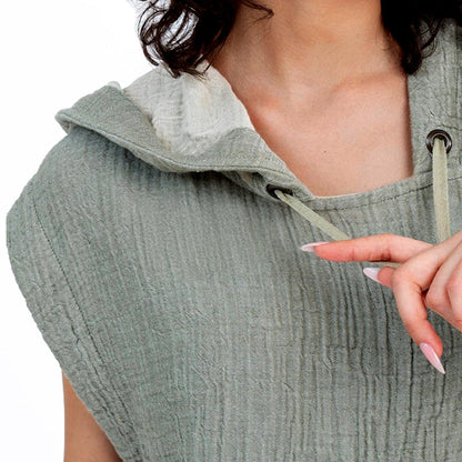 Adults Turkish Cotton Changing Poncho
