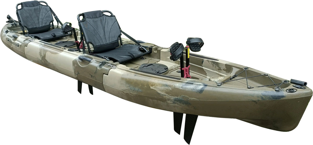 Raptor 14ft Tandem | Fin Drive | Modular Fishing Kayak