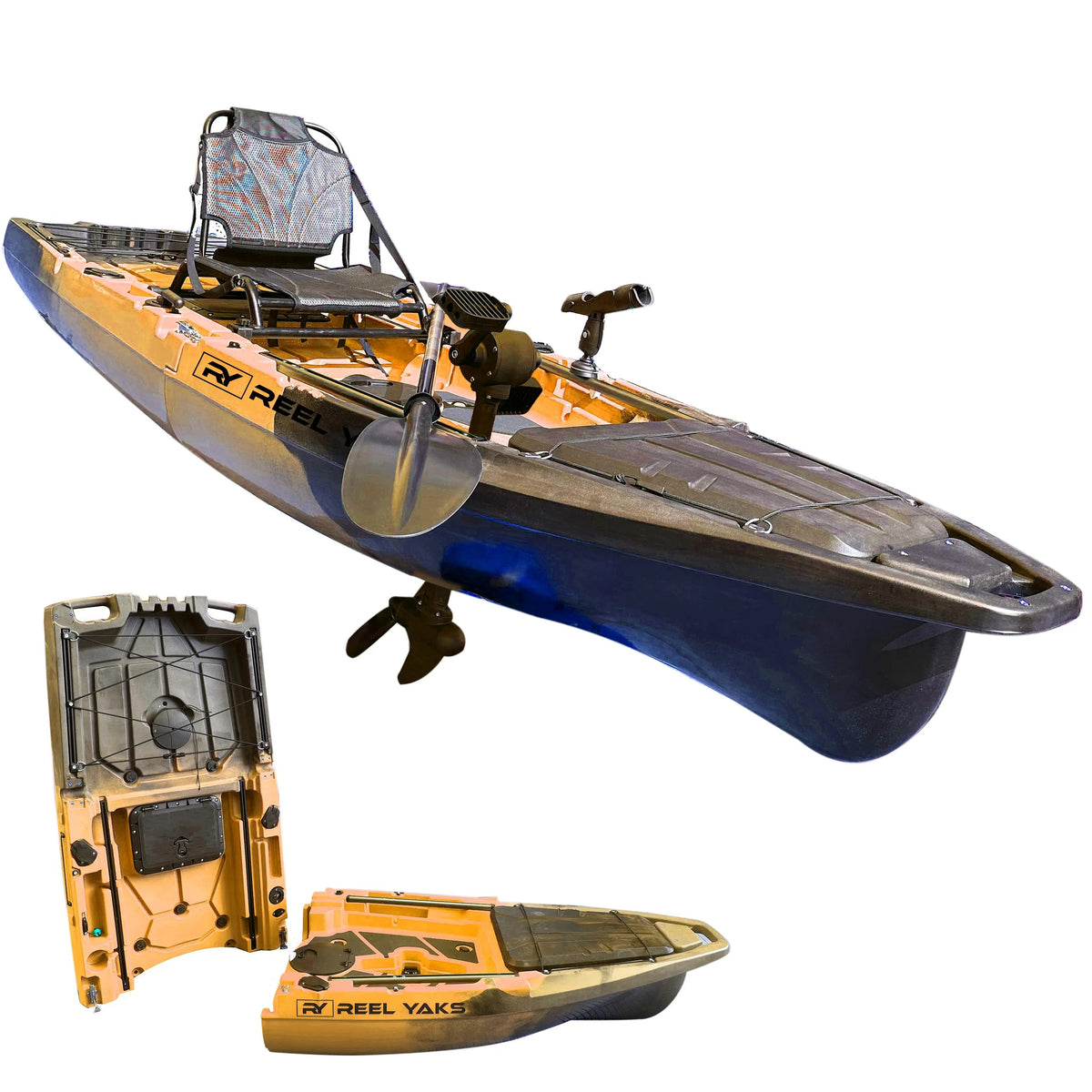 Recon 10ft Propeller Drive Modular Fishing Kayak