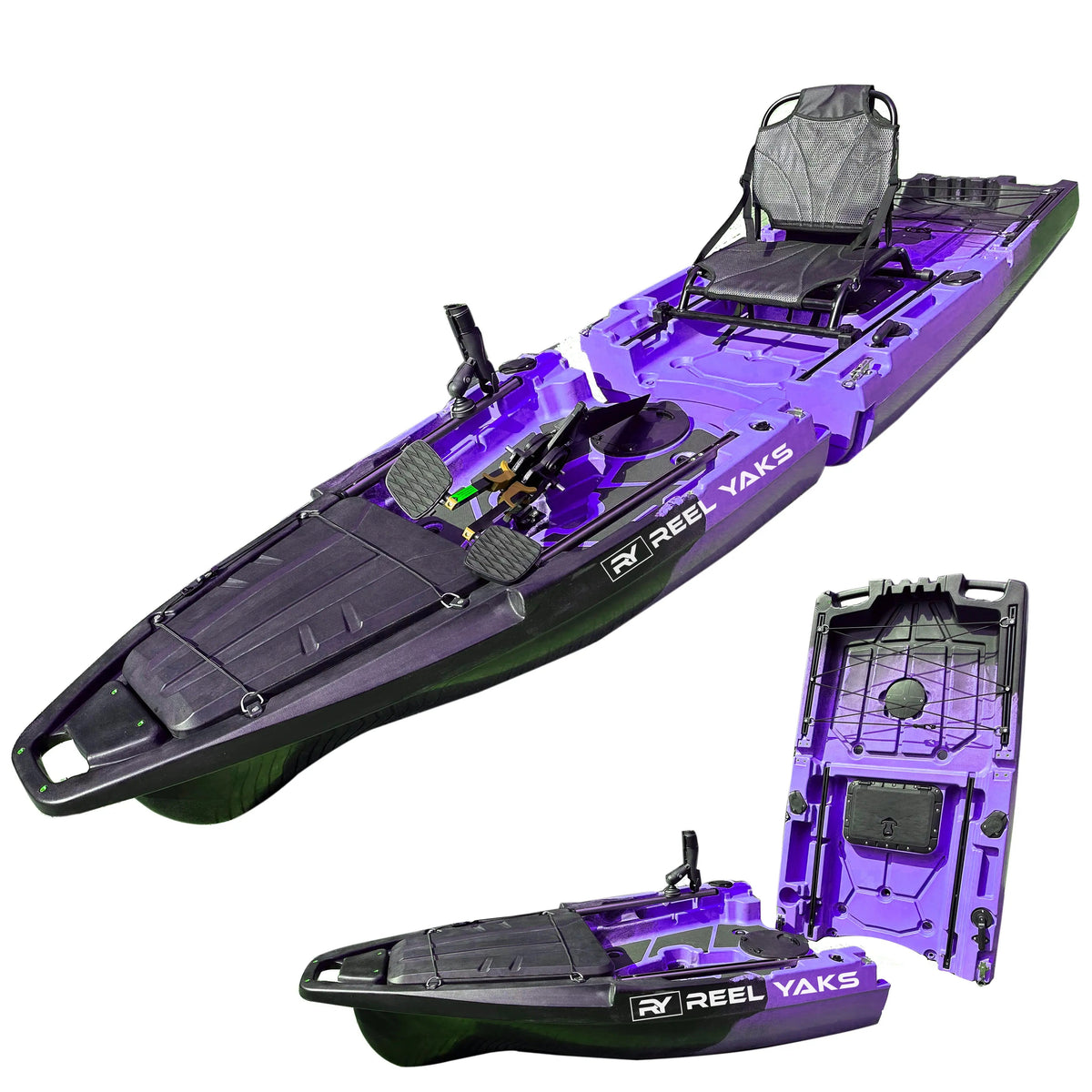 Recon 10ft Fin Drive Modular Fishing Kayak