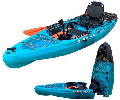 Rapido 10.8ft Propeller Drive Modular Fishing Kayak