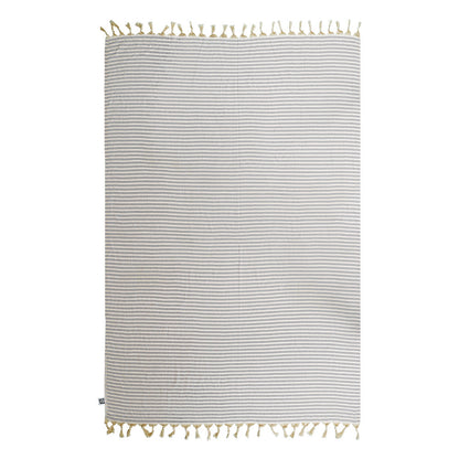 Mediterranean - OVERSIZED Turkish Beach Towel Blanket