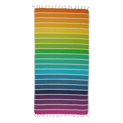 Rainbow - Turkish Beach Towel