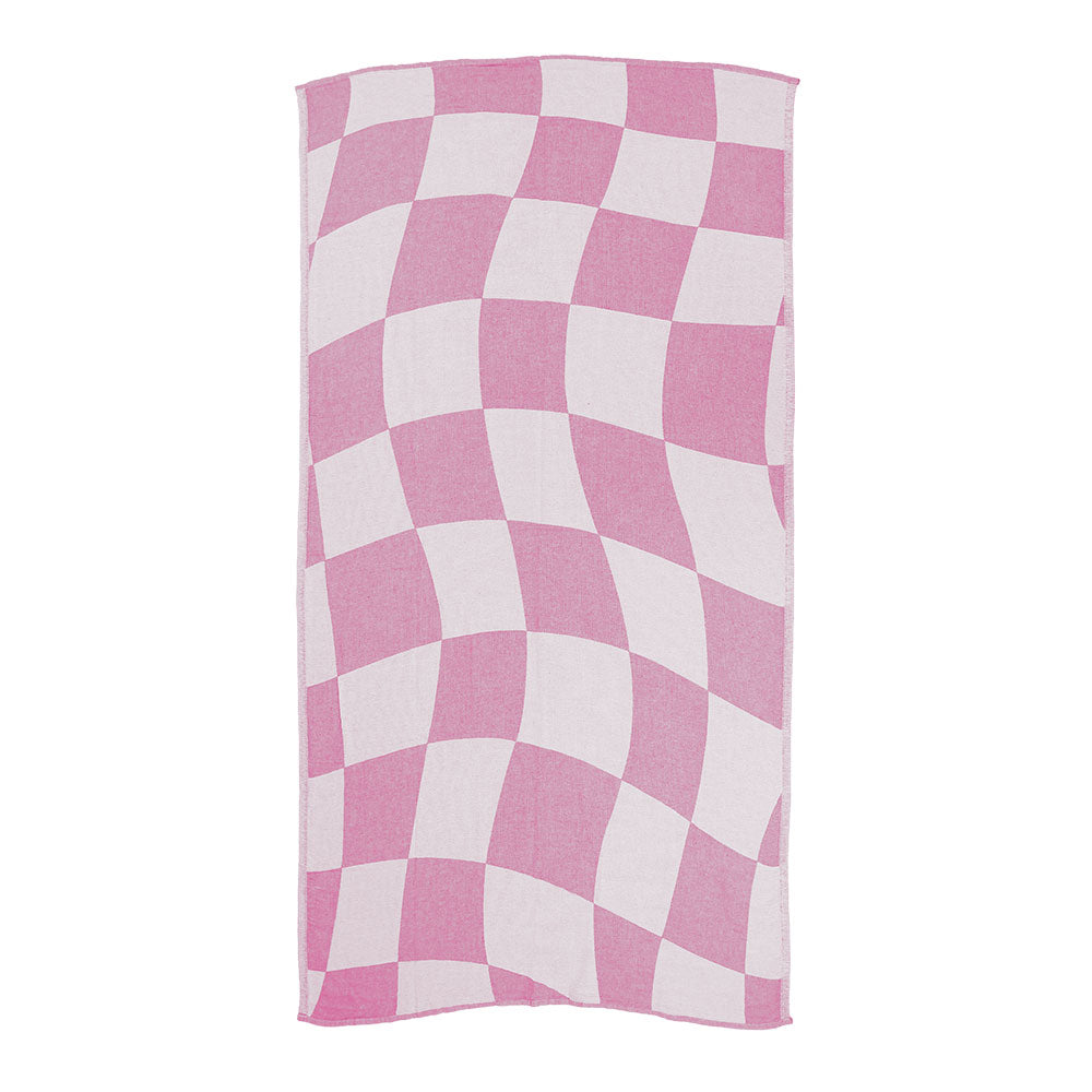 Squares - Recycled Turkish Beach Towel