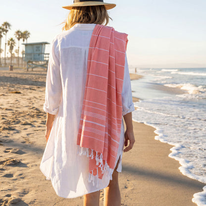 Ocean - OVERSIZED Turkish Beach Towel Blanket