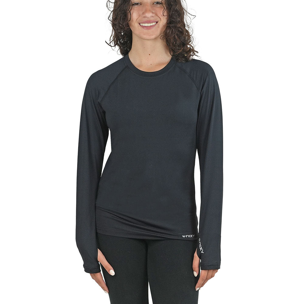 NIXY Women's Rash Guard UPF 50+ for Paddleboarding, Kayaking & Watersports