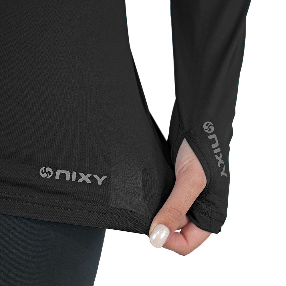 NIXY Women's Rash Guard UPF 50+ for Paddleboarding, Kayaking & Watersports