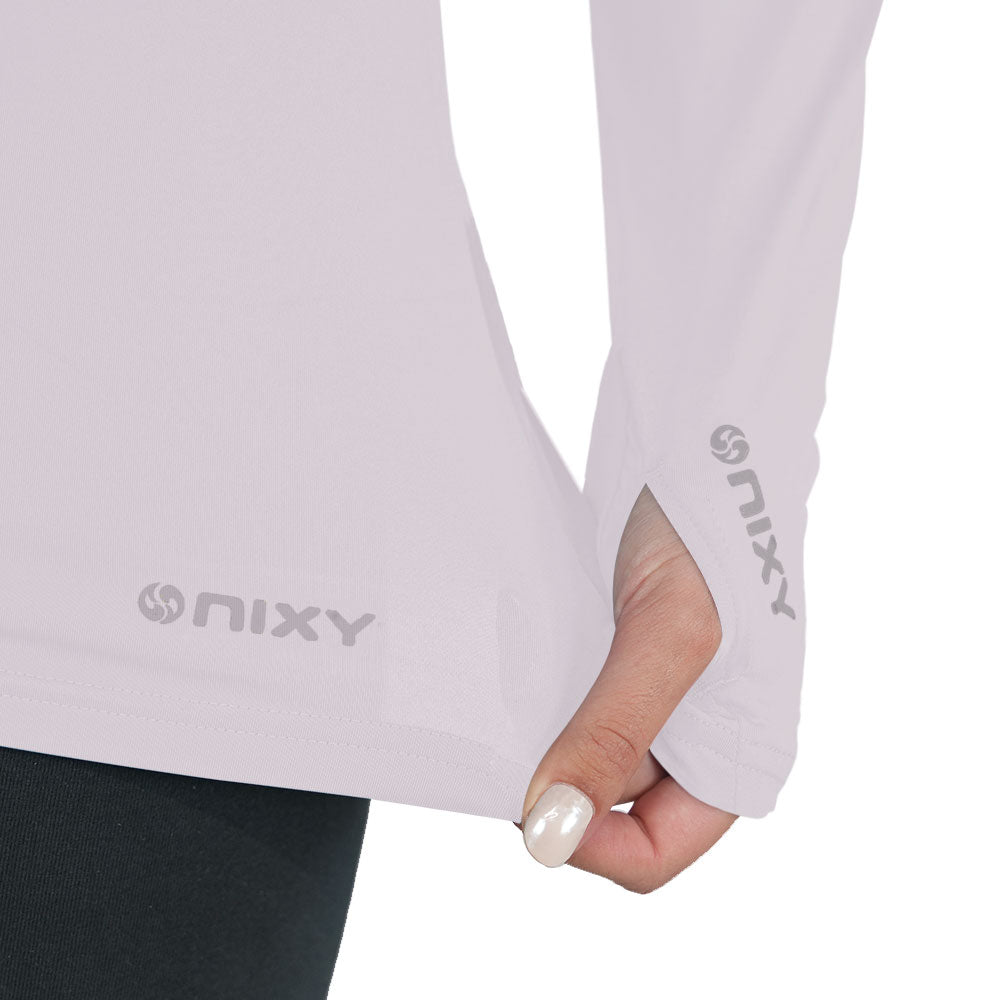 NIXY Women's Rash Guard UPF 50+ for Paddleboarding, Kayaking & Watersports