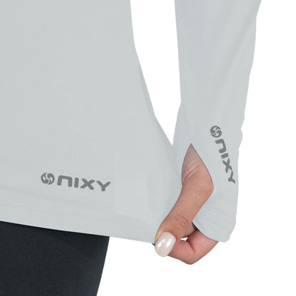 NIXY Women's Rash Guard UPF 50+ for Paddleboarding, Kayaking & Watersports