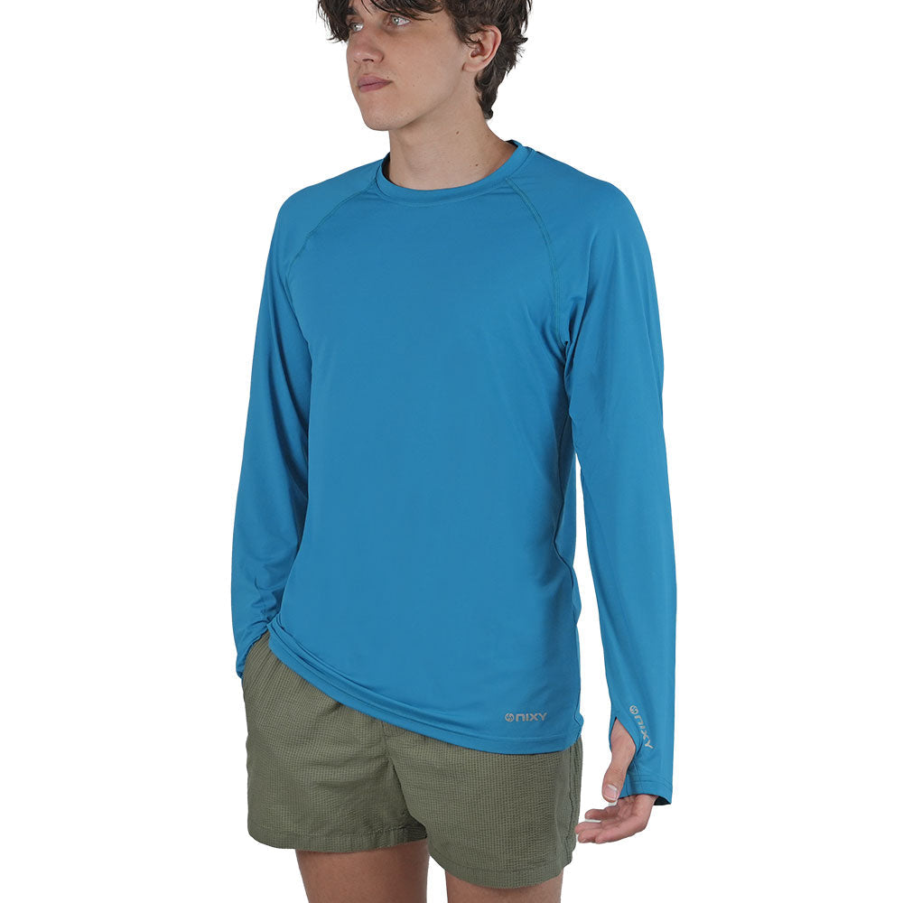 NIXY Men's Rash Guard UPF 50+ for Paddleboarding, Kayaking & Watersports