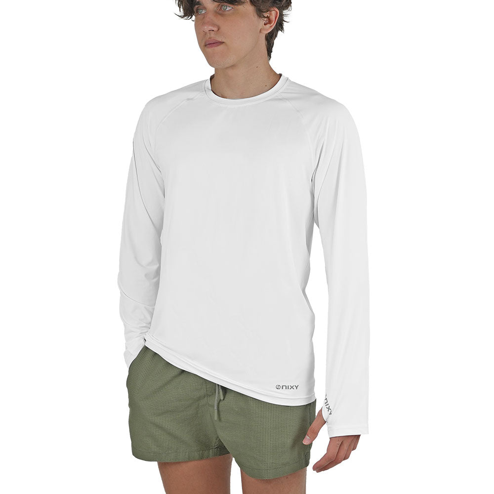 NIXY Men's Rash Guard UPF 50+ for Paddleboarding, Kayaking & Watersports