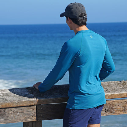 NIXY Men's Rash Guard UPF 50+ for Paddleboarding, Kayaking & Watersports