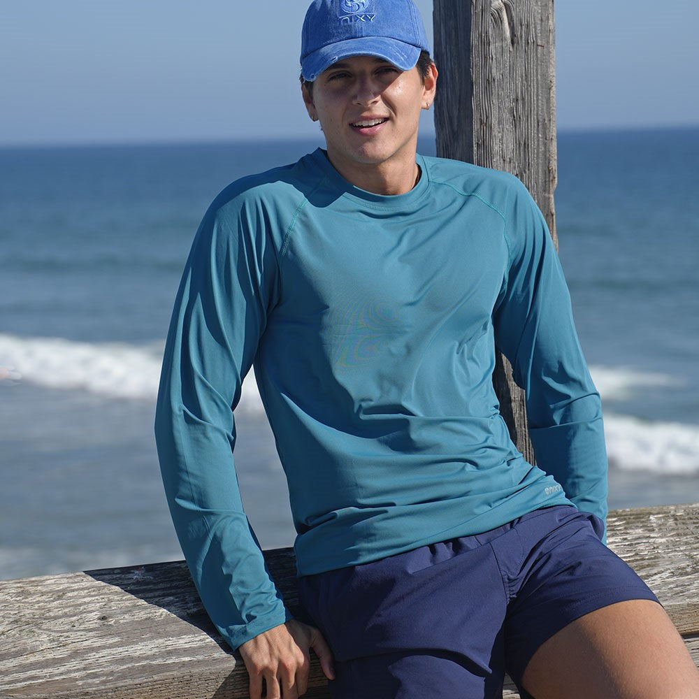 NIXY Men's Rash Guard UPF 50+ for Paddleboarding, Kayaking & Watersports