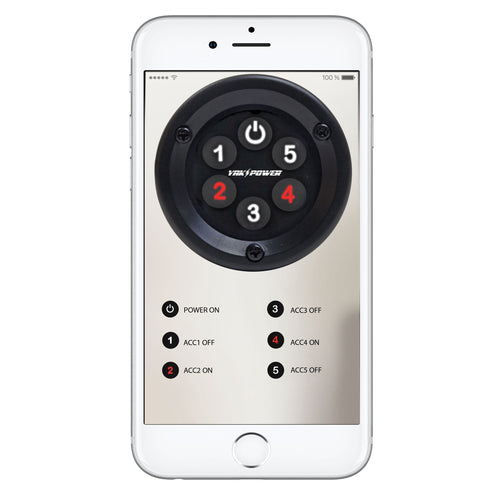 YP-RP5W-OR Five Circuit Wireless Digital Switching System - Kayaks or Off Road