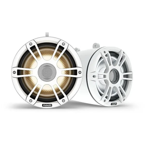 Fusion SG-FLT883SPW 8.8" Tower Speaker White With CRGBW Lighting - Fusion Electronics | Boat Nation Outdoors