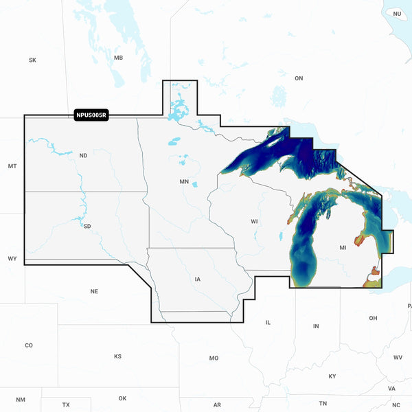 Navionics Platinum+ NPUS005R U.S. North microSD